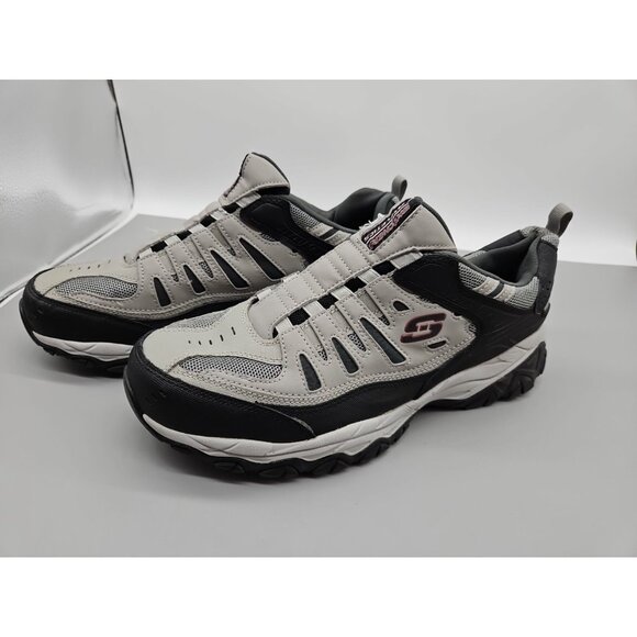 Skechers Other - Skechers Men's Black and Gray Athletic Shoes Like New